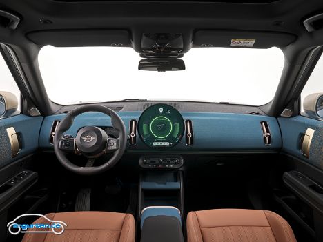 Mini Countryman 2025 - Der Innenraum mit den neuen Mini OS 9