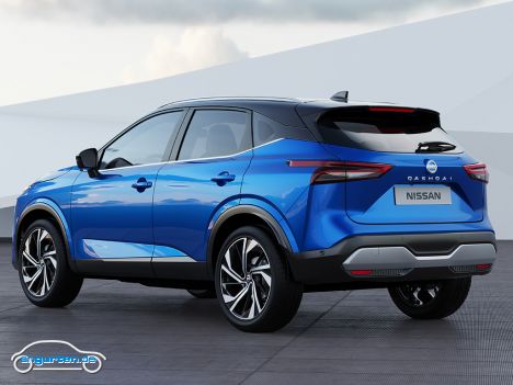 Nissan Qashqai 2021 - Heckansicht