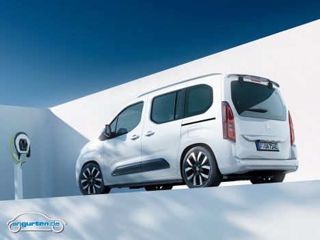 Opel Combo E electric Facelift - Heckansicht