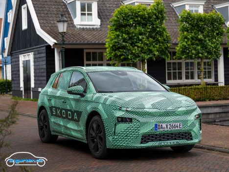 Skoda Elroq - Geladen werden kann mit bis zu 175 kW - je nach Version aber auch ein bisschen weniger.