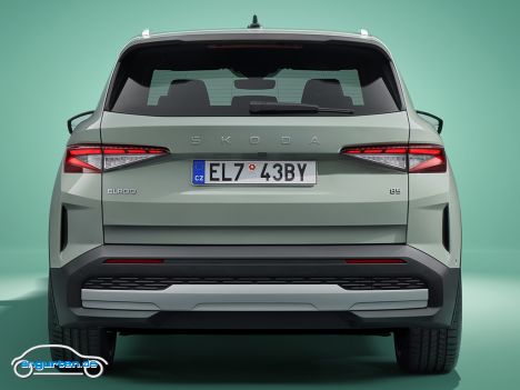 Der neue Skoda Elroq - Heckansicht