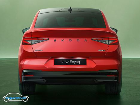 Skoda Enyaq II Coupe - Heck der Sportline-Ausstattung