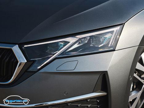 Skoda Octavia Limousine Facelift 2024 - Frontscheinwerfer