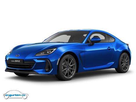 Subaru BRZ II - Frontansicht blau