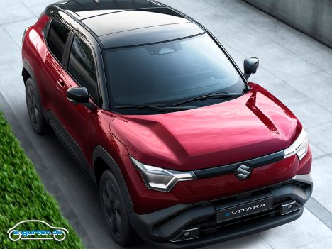 Suzuki e Vitara (2025) - Aufsicht in Rot