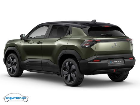 Suzuki e Vitara (2025) - Heckansicht grün