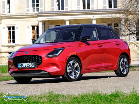 Suzuki Swift 2025 - Frontansicht rot