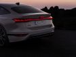 Audi A6 Sportback e-tron - Heckansicht mit Lichtsignatur