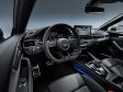 Audi RS 5 Facelift 2020 - Im Innenraum gibt es im Wesentlichen ein größeres und kantigeres Display in der Mitte.
