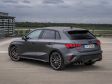 Audi S3 Sportback Facelift 2024 - Heckansicht