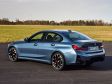 BMW 3er Limousine - Facelift - Heckansicht in Arctic Race Blue