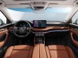 Der neue Skoda Superb Combi (2024) - Innenraum in Leder Cognac