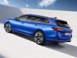 Der neue Skoda Superb Combi (2024) - Heck in Farbe blau