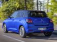 Suzuki Swift 2025 - Heckansicht blau