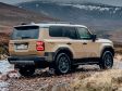 Toyota Land Cruiser J25 - Die Heckansicht der First Edition.