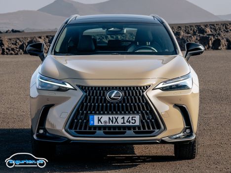 Der neue Lexus NX Overtrail - Frontansicht