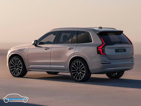 Facelift Volvo XC90 (2025) - Im Jahr 2030 will Volvo ausschließlich noch Verbrenner liefern, so dass eine komplette Neuauflage des XC90 aus der Sicht nicht mehr lohnt.