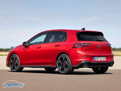 VW Golf 8 GTI - Facelift 2024 - Heckansicht