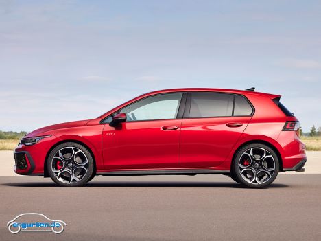 VW Golf 8 GTI - Facelift 2024 - Seitenansicht