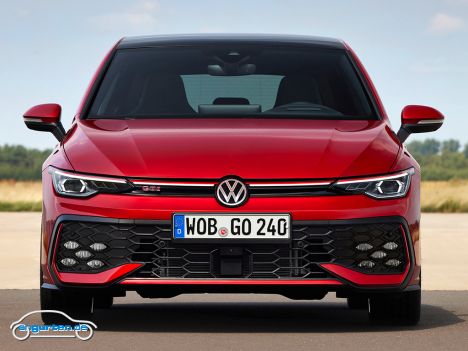 VW Golf 8 GTI - Facelift 2024 - Frontansicht 