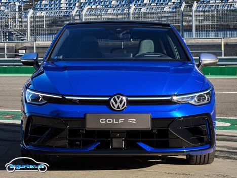 VW Golf 8 R Facelift - Frontansicht