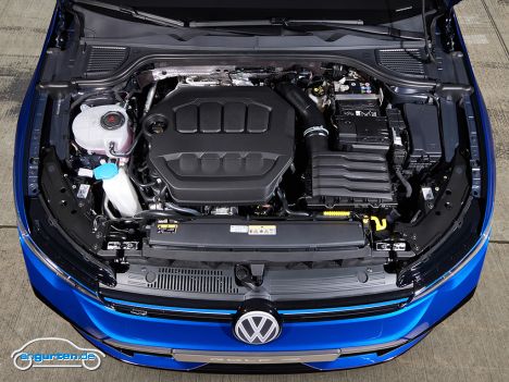 VW Golf 8 R Facelift - Motorraum