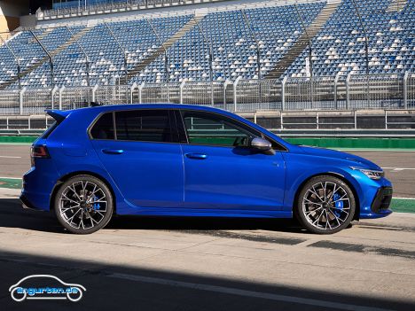 VW Golf 8 R Facelift - Seitenansicht