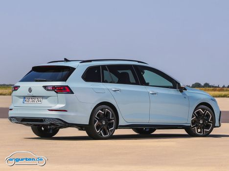 VW Golf 8 Variant - Facelift 2024 - Heckansicht