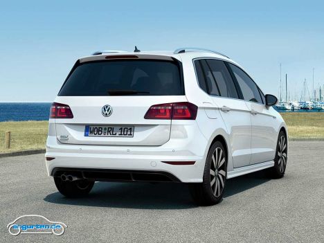 VW Golf Sportsvan - Pure White