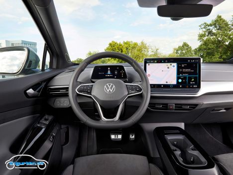 VW ID.5 - Update 2023 - Zusäztlich zu den motorischen Verbesserungen wird das Infotainment-System neu gestaltet.