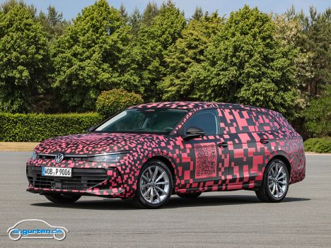 Ende August wird der neue Passat Variant vorgestellt. Es ist mittlerweile schon die neunte Generation des Bestsellers, die es allerdings hier nur als Kombi geben wird.