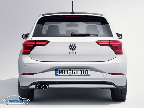 VW Polo VI GTI Facelift 2021 - Heckansicht