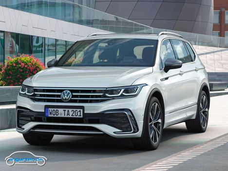 VW Tiguan Allspace - Facelift 2022 - Frontansicht