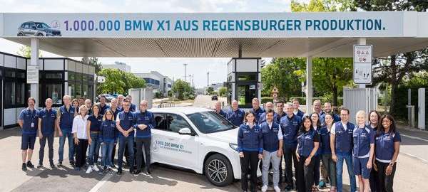 Jubiläum in Regensburg: 1 Mio BMW X1. Bild: BMW