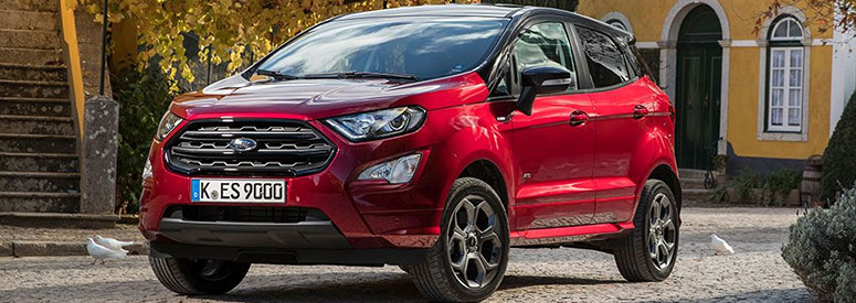 Ford EcoSport - Abmessungen & Technische Daten - Länge, Breite, Höhe ...