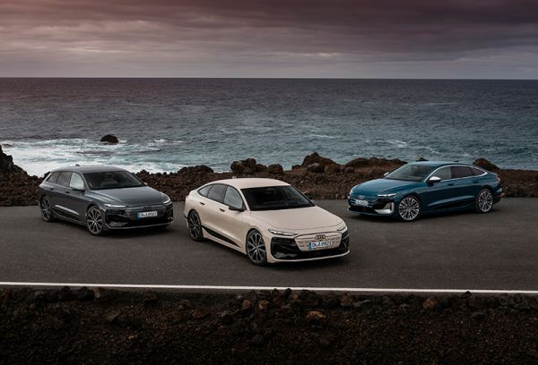 Die neue Audi A6 e-tron Familie: Avant, Sportback und S6 Sportback. Bild: Audi AG