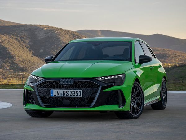 Der neue Audi RS 3 Sportback. Gibts natürlich auch als Limousine. Bild: Audi AG