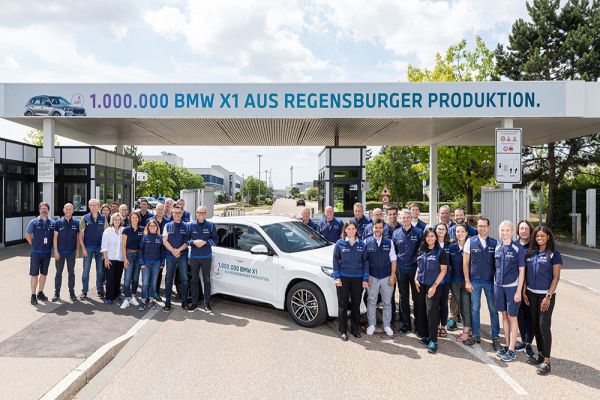 Jubiläum in Regensburg: 1 Mio BMW X1. Bild: BMW