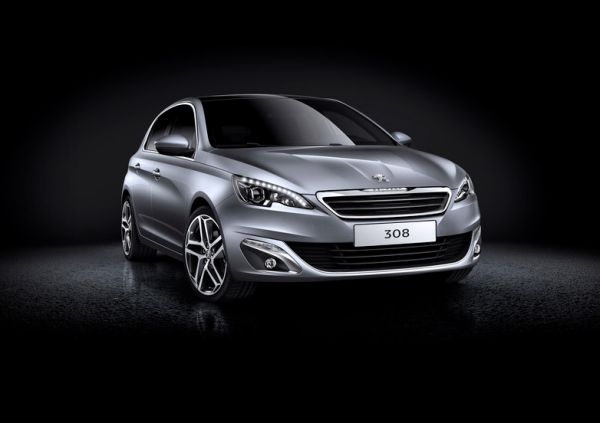 Der neue Peugeot 308 debütiert auf der IAA im September. Design: gelungen. Bild: Peugeot