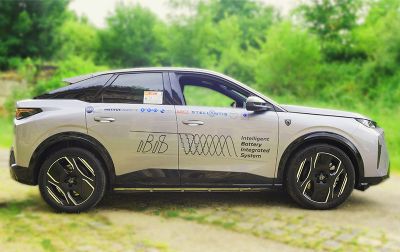 Mit IBIS präsentiert Stellantis ein erstes Prototypen-Fahrzeug mit Wechselstromakku. Bild: Stellantis Mit IBIS präsentiert Stellantis ein erstes Prototypen-Fahrzeug mit Wechselstromakku. Bild: Stellantis